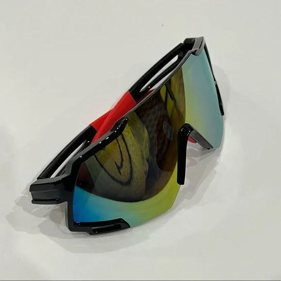 NEW mirror Shield sunglasses - Picture 5 of 7